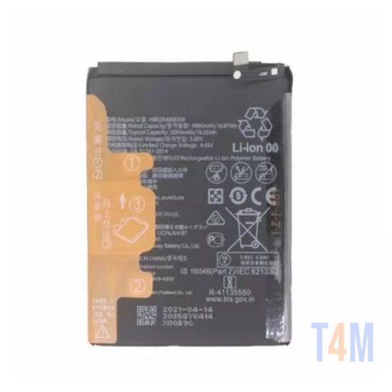 BATTERY HUAWEI Y6P, HONOR PLAY, HONOR 9A ENJOY, ENJOY 10E (HB526489EEW) 5000MAH